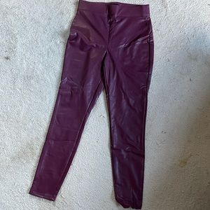 NWT Express Faux Leather Leggings